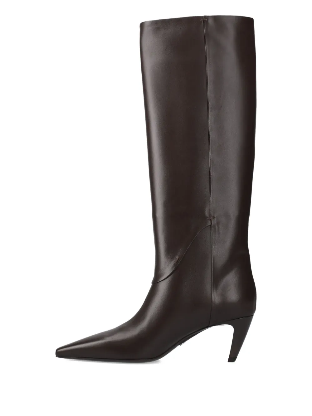 Premiata 70 mm laarzen met puntige neus Bruin