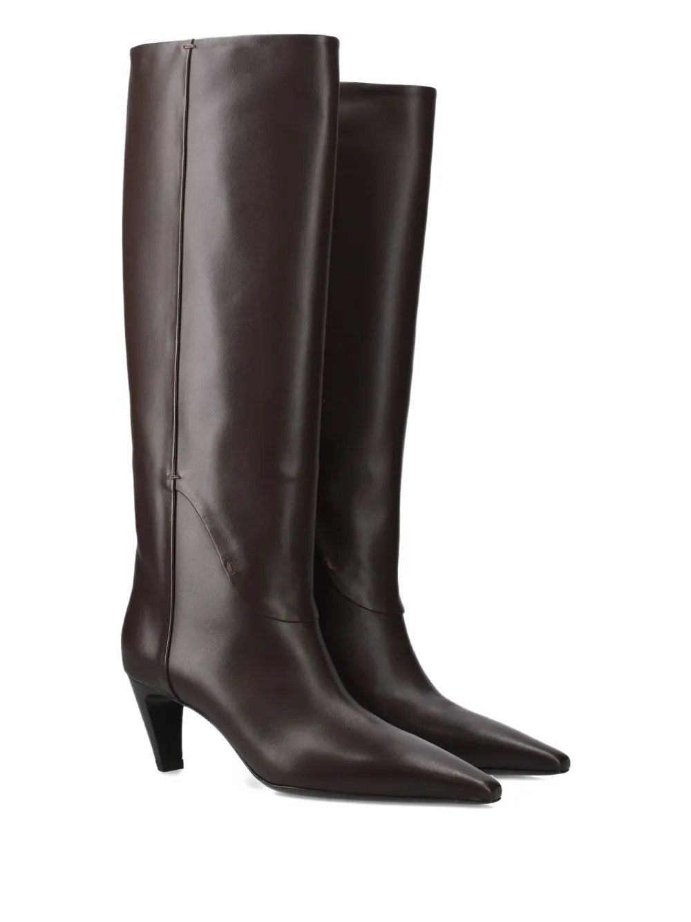 Premiata 70 mm laarzen met puntige neus Bruin