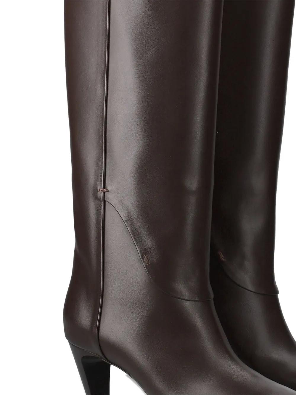 Premiata 70 mm laarzen met puntige neus Bruin
