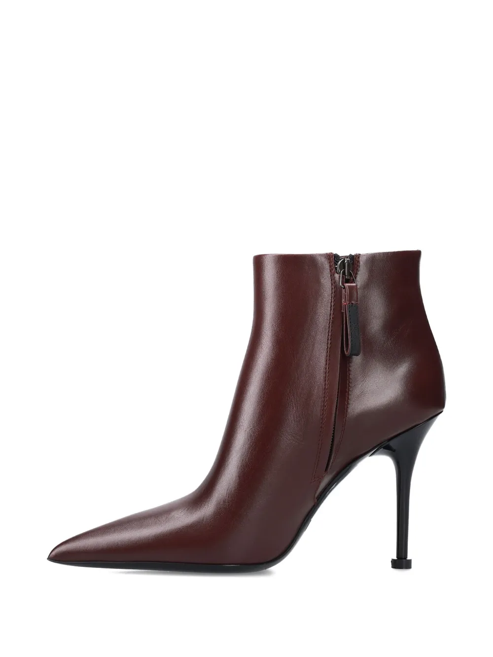 Premiata 100 mm stiletto laarzen met puntige neus Bruin