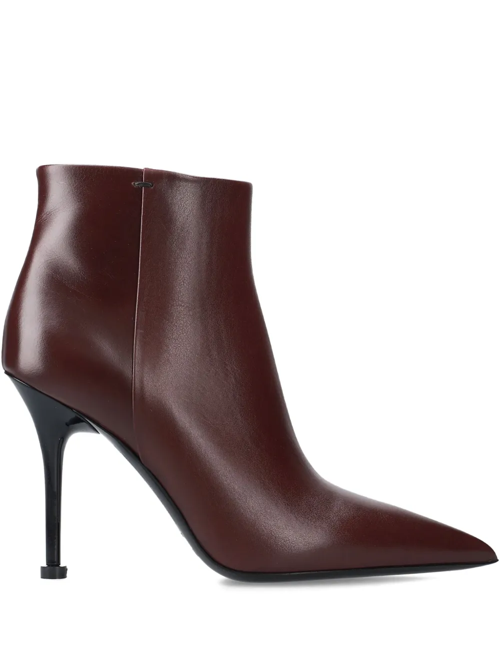 Premiata 100 mm stiletto laarzen met puntige neus Bruin