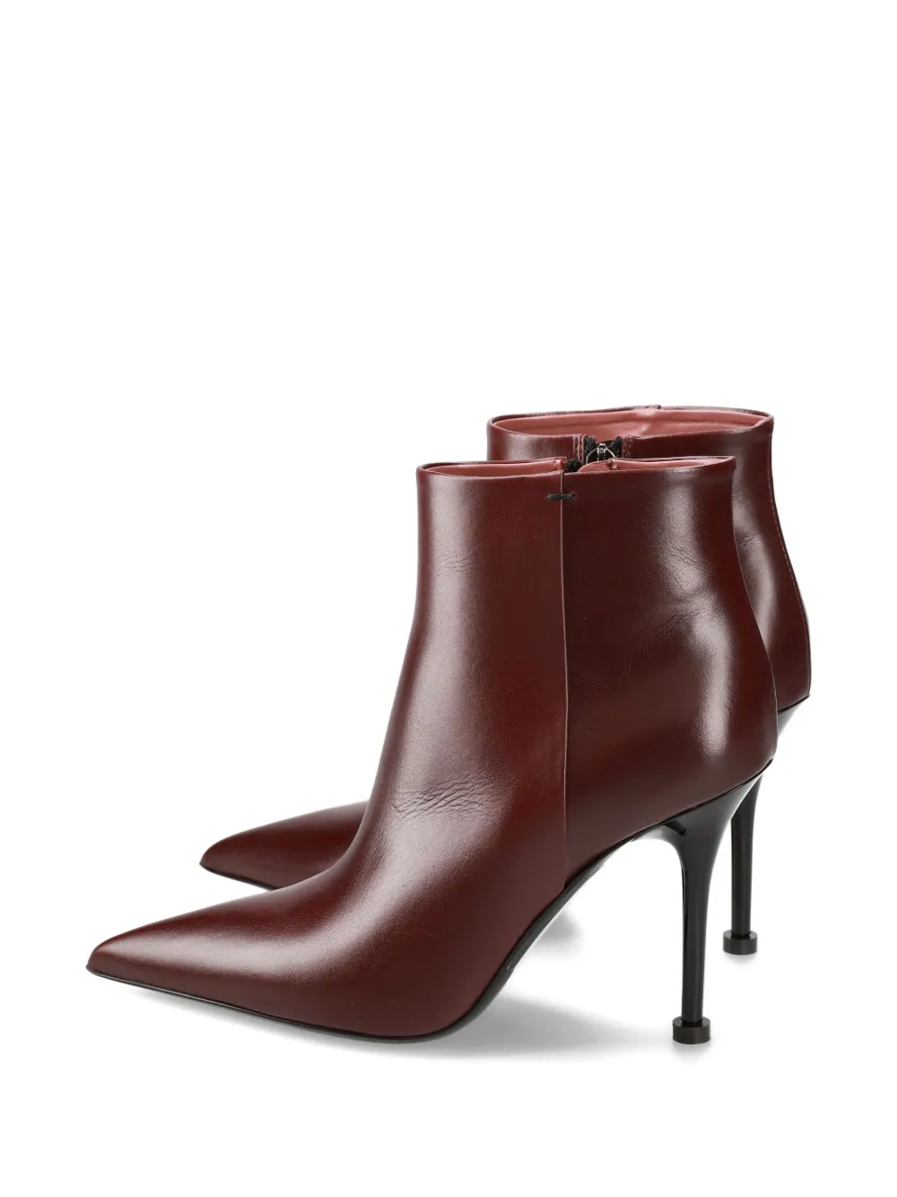 Premiata 100 mm stiletto laarzen met puntige neus Bruin