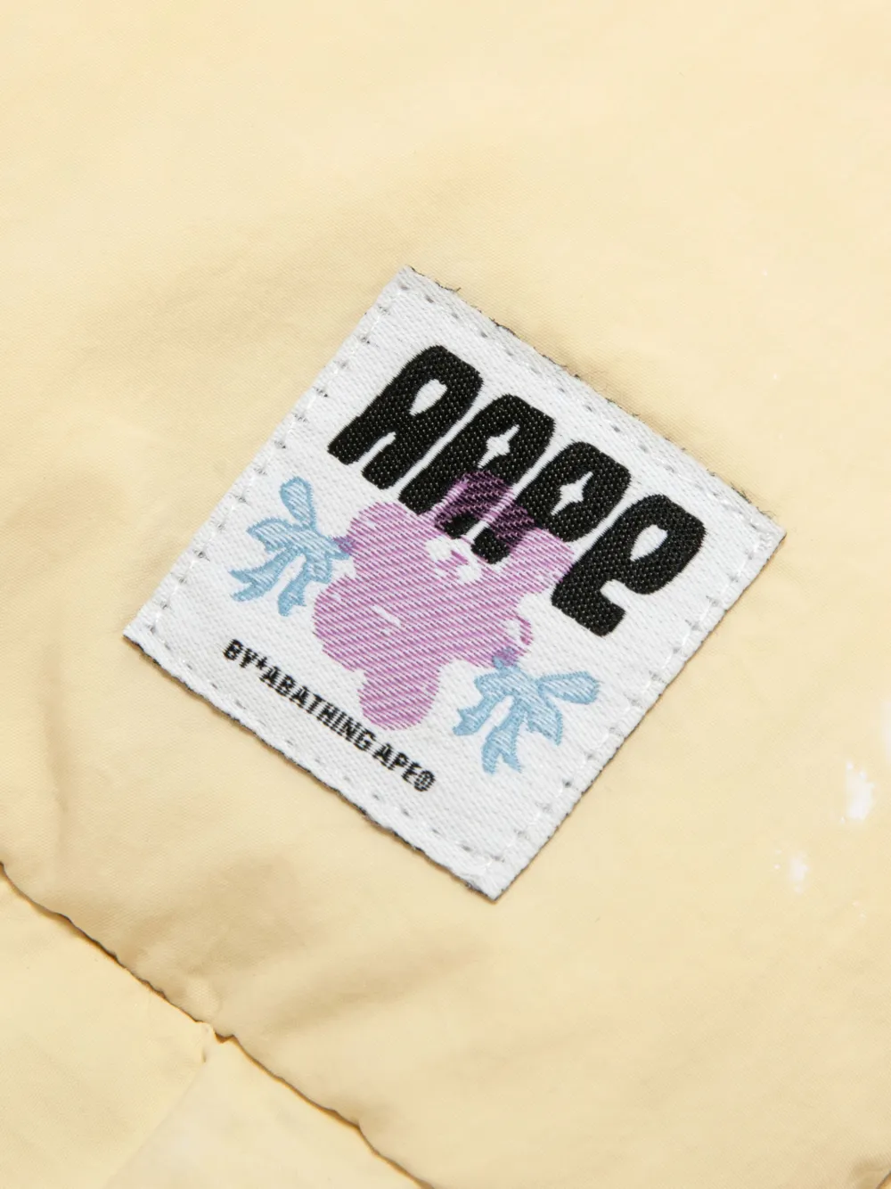 Aape By A Bathing Ape Moonface Puffer Jacket In Nude