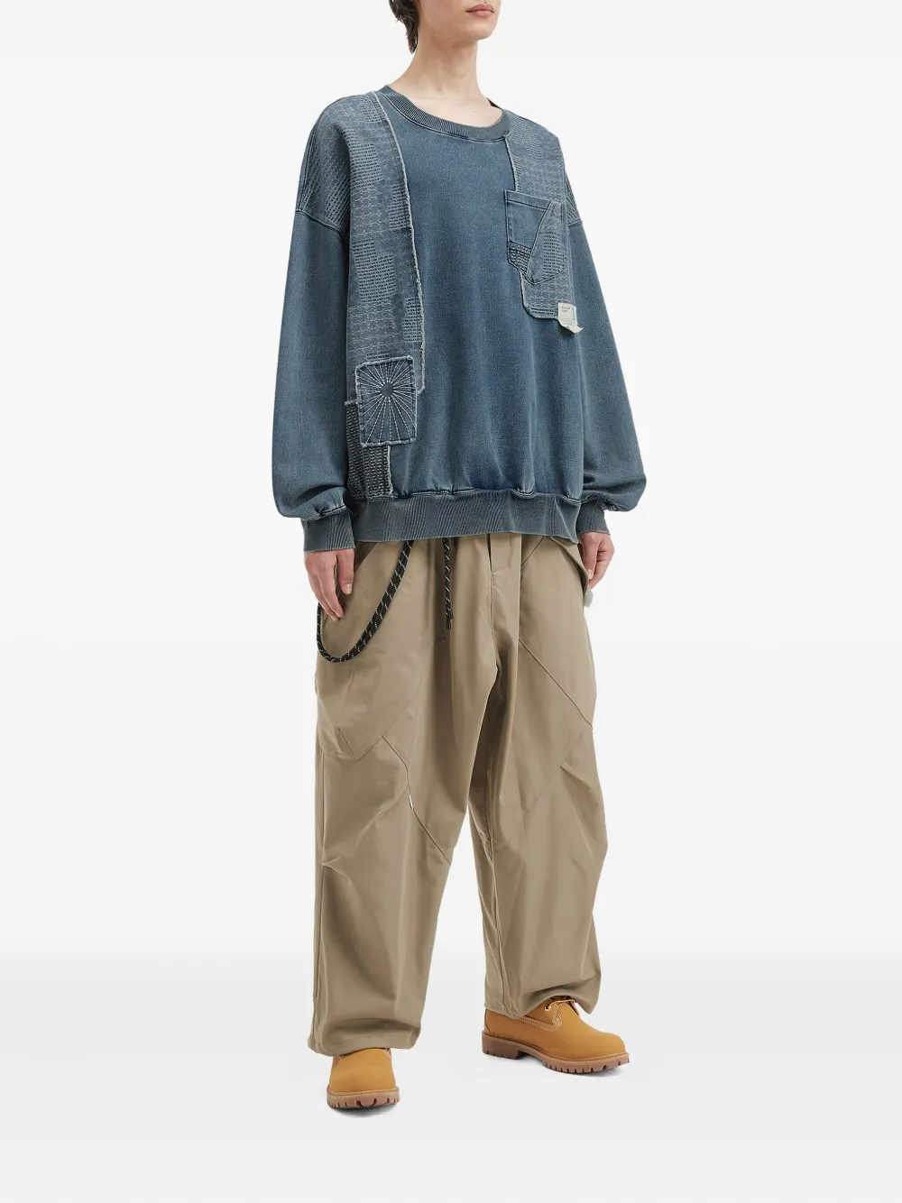 Musium Div. pocket drawstring trousers | Wide-Leg Trousers | Image 2