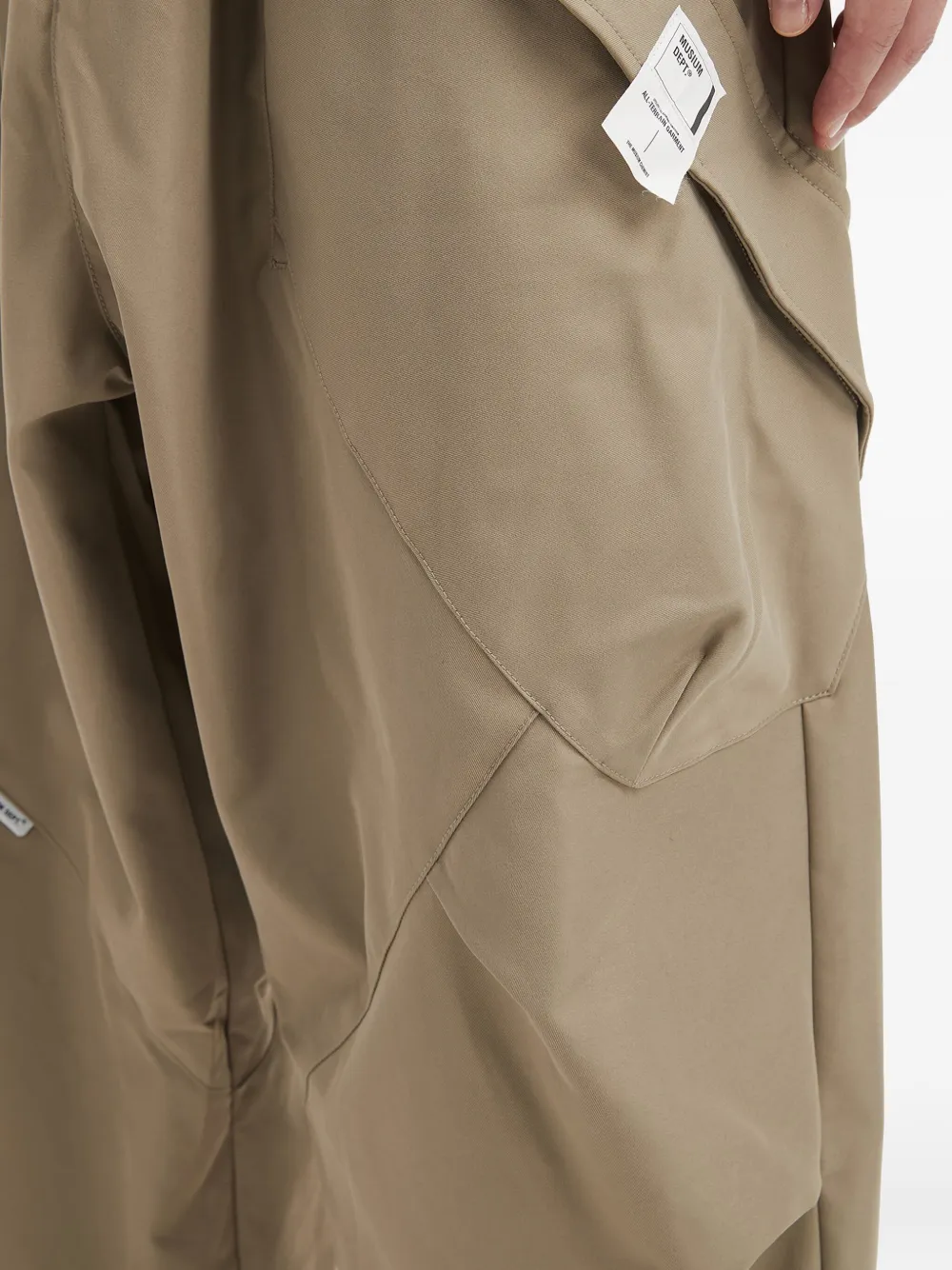 Musium Div. Pocket Drawstring Trousers In Brown