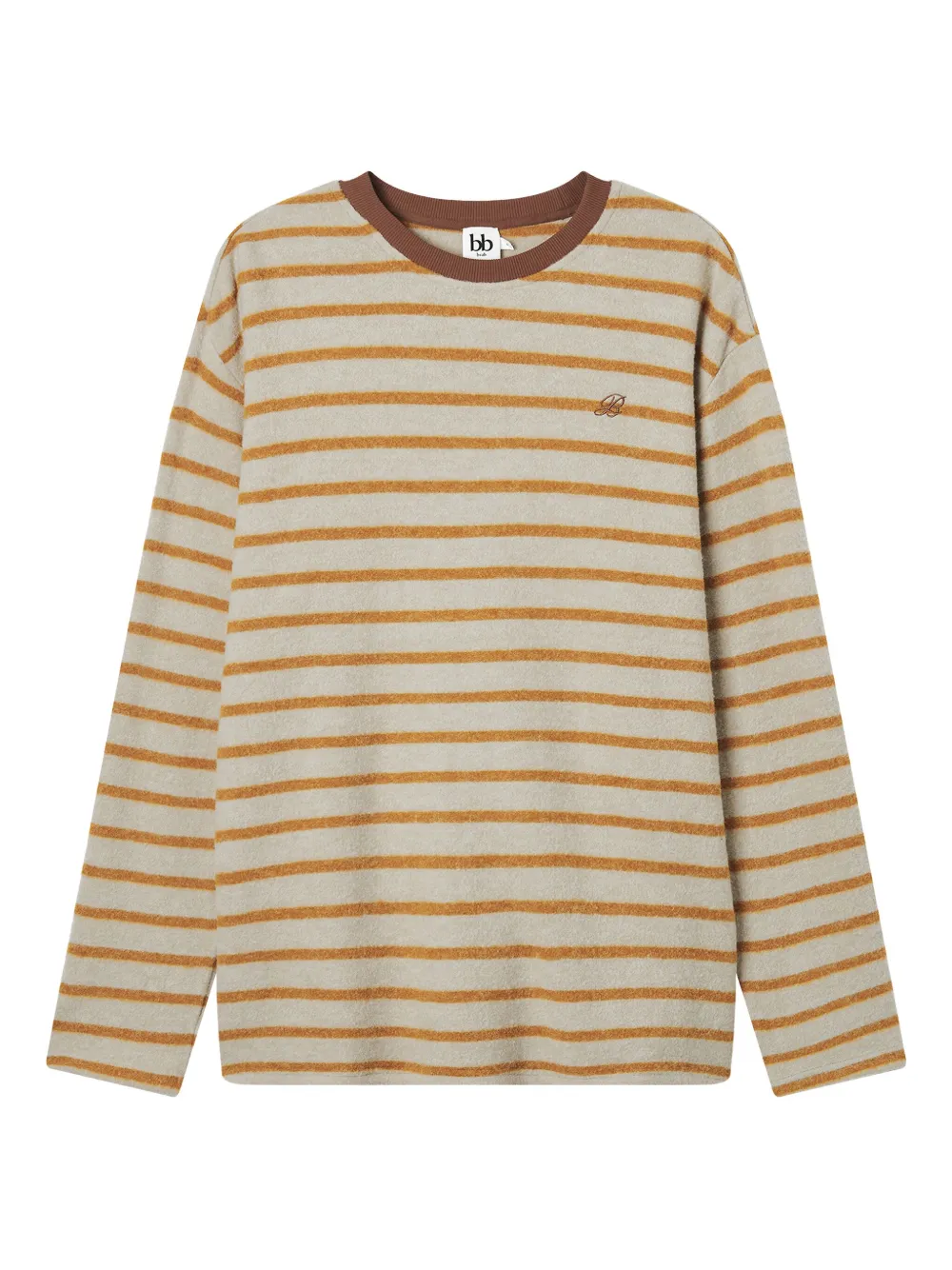 b+ab striped-pattern top | Neutrals | Image 1