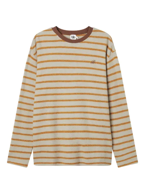 b+ab striped-pattern top