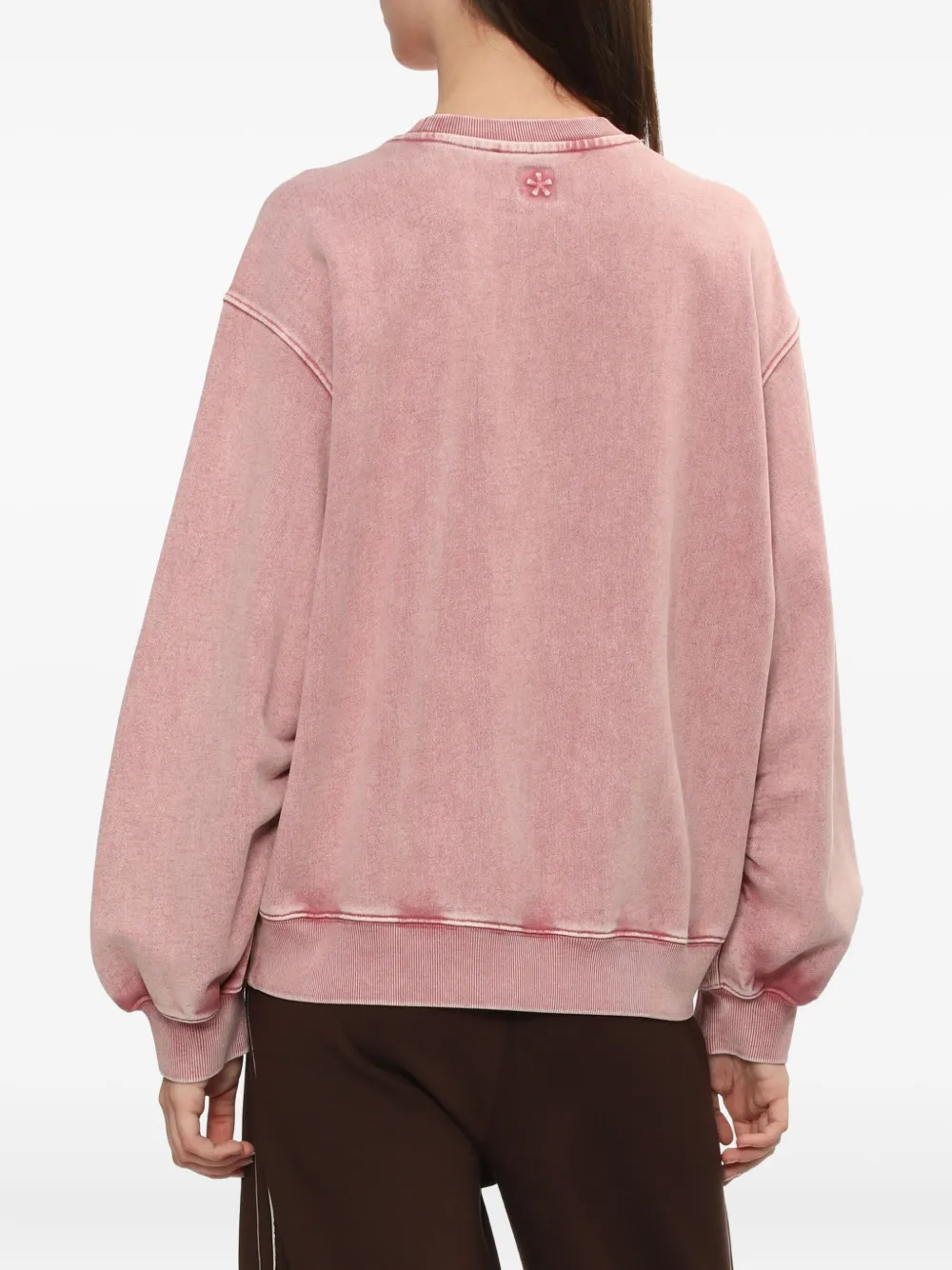 Bapy By *a Bathing Ape® Star Embroidered Sweatshirt In Pink