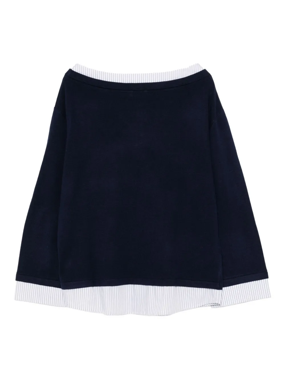 Tout a coup Gelaagde top - Blauw
