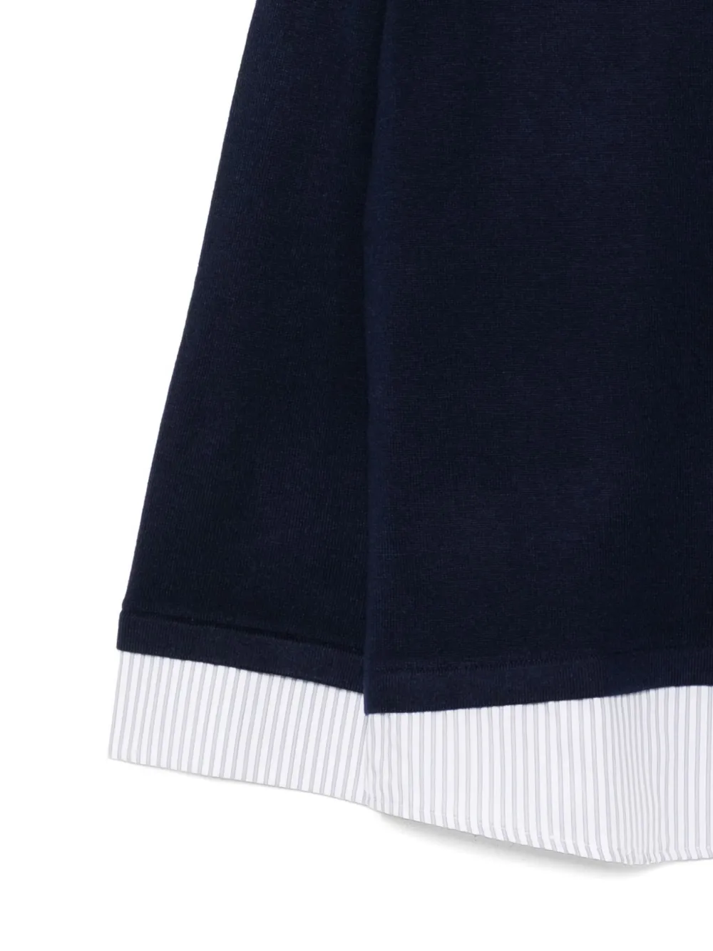 tout a coup Gelaagde top Blauw