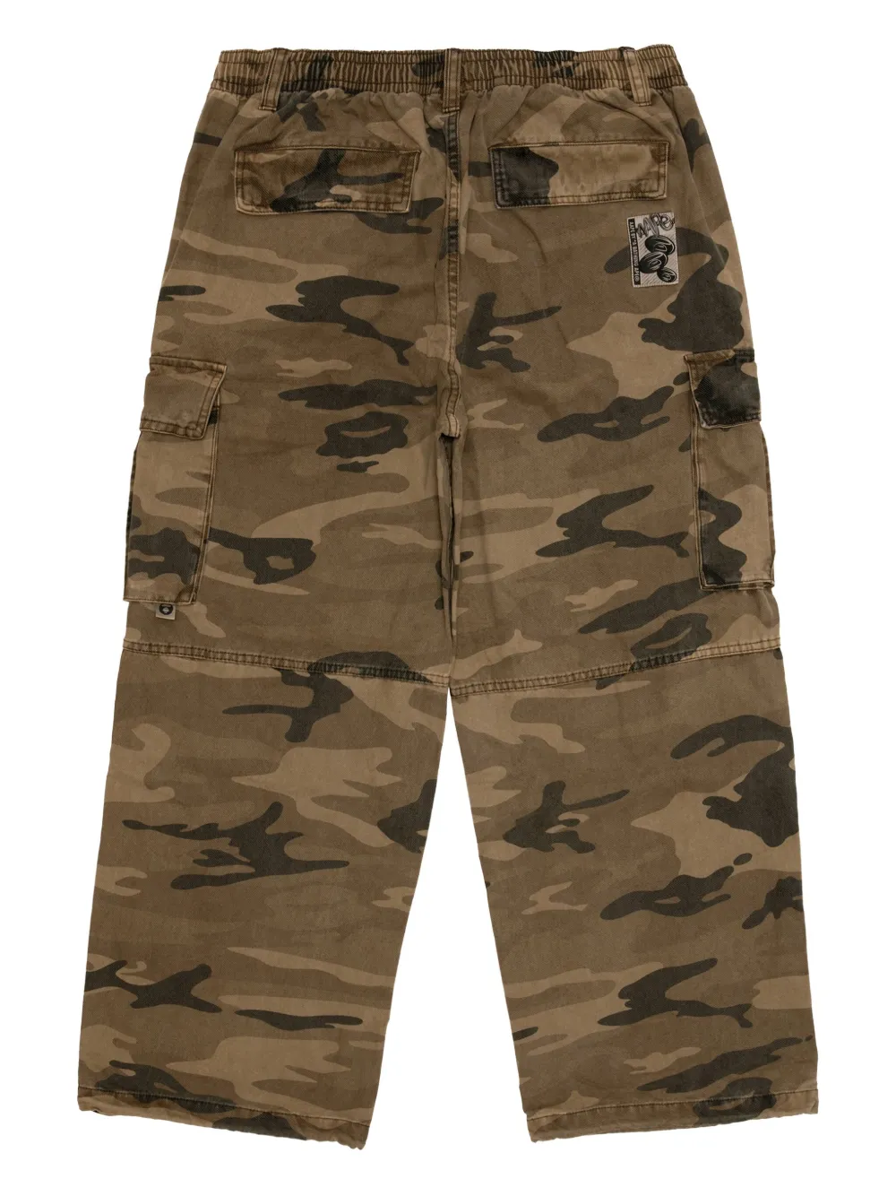 AAPE BY *A BATHING APE® camouflage-pattern trousers | Regular-Fit & Straight Leg Pants | Image 2