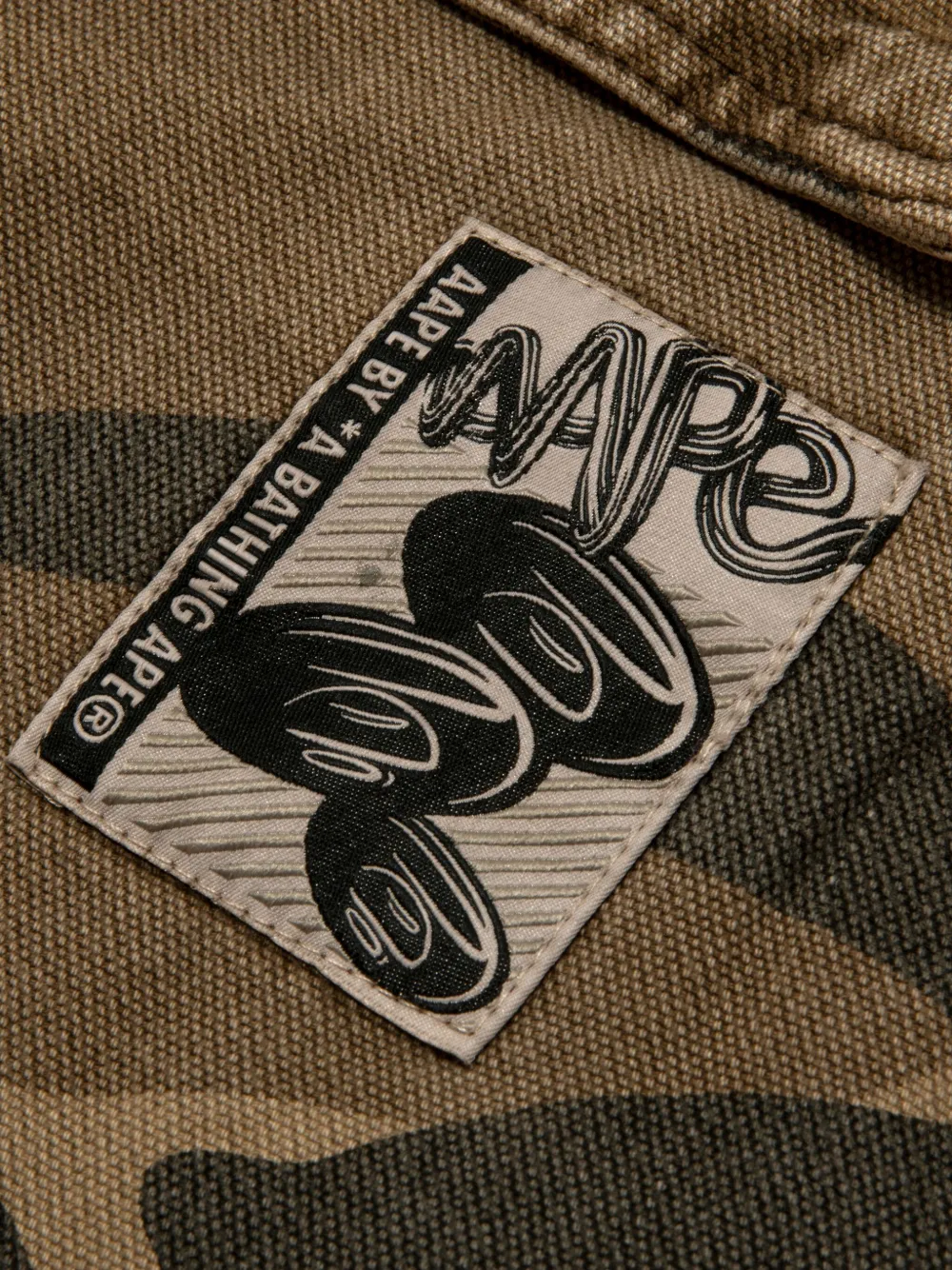 Aape By A Bathing Ape Camouflage-pattern Trousers In Multi