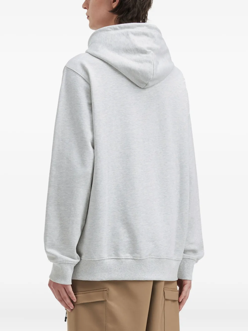 Fingercroxx Camouflage-graphic Hoodie In Gray