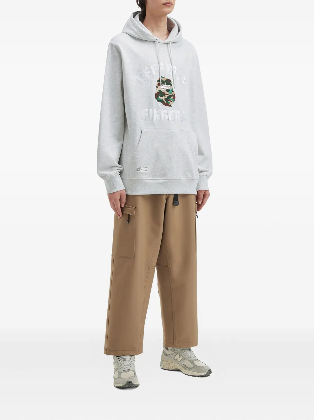 FINGERCROXX camouflage-graphic hoodie | Hoodies | Image 2