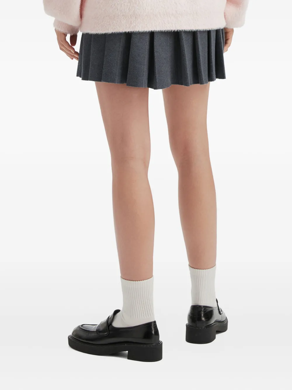 B+ab Pleated Mini Skirt In Multi