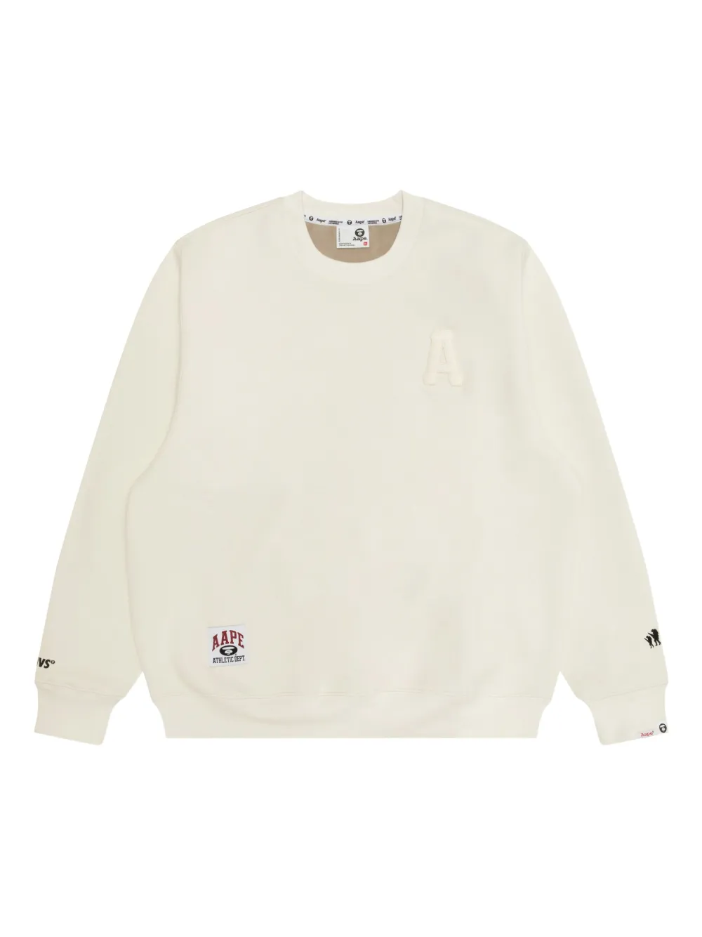 AAPE BY *A BATHING APE® sudadera con apliques | neutro | Image 1