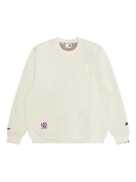 AAPE BY *A BATHING APE® appliqué graphic sweatshirt