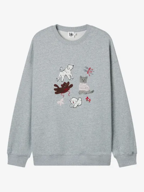 b+ab sudadera con bordado