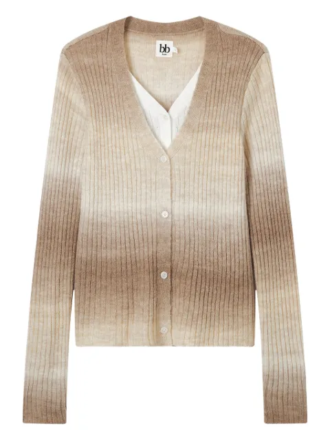 b+ab cardigan à boutonnière sur le devant