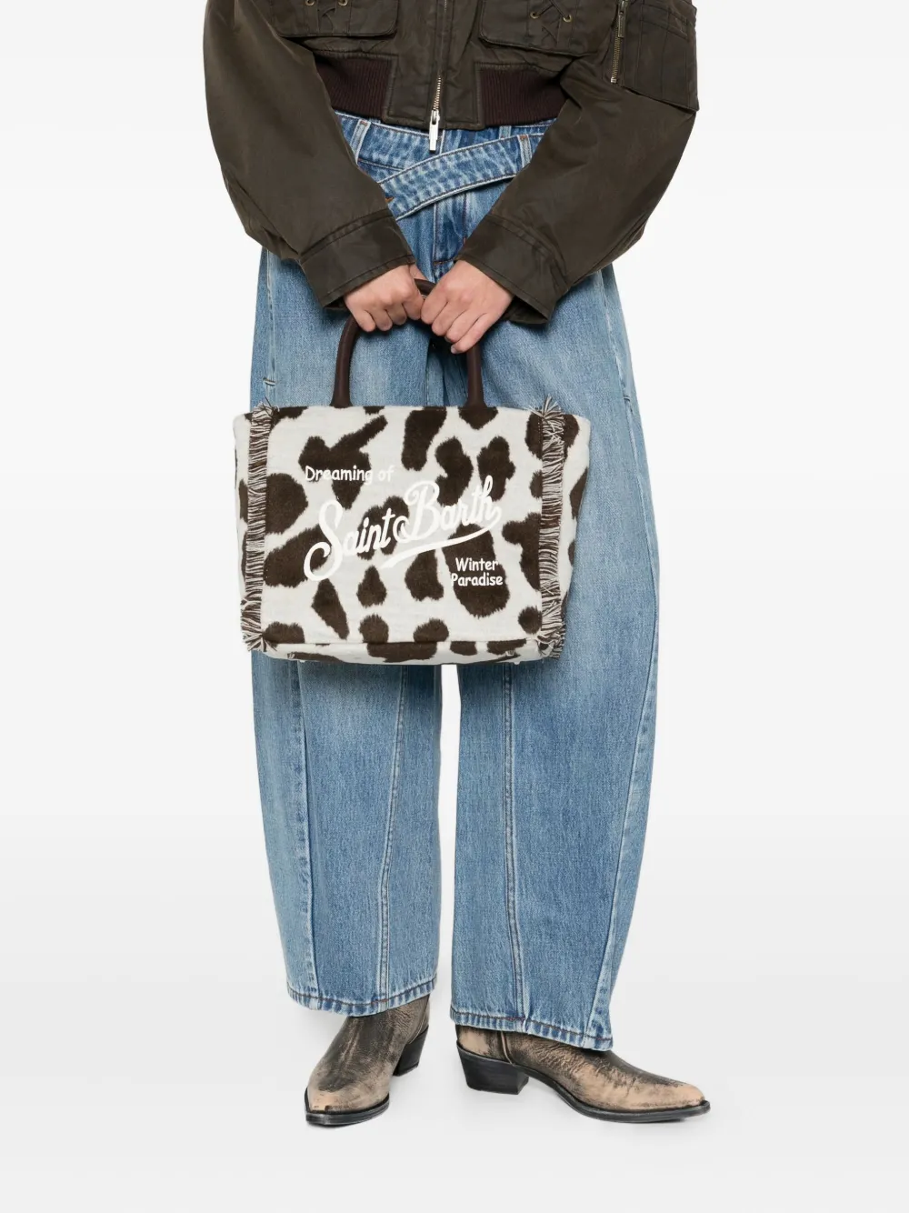 MC2 Saint Barth Colette shopper - Wit