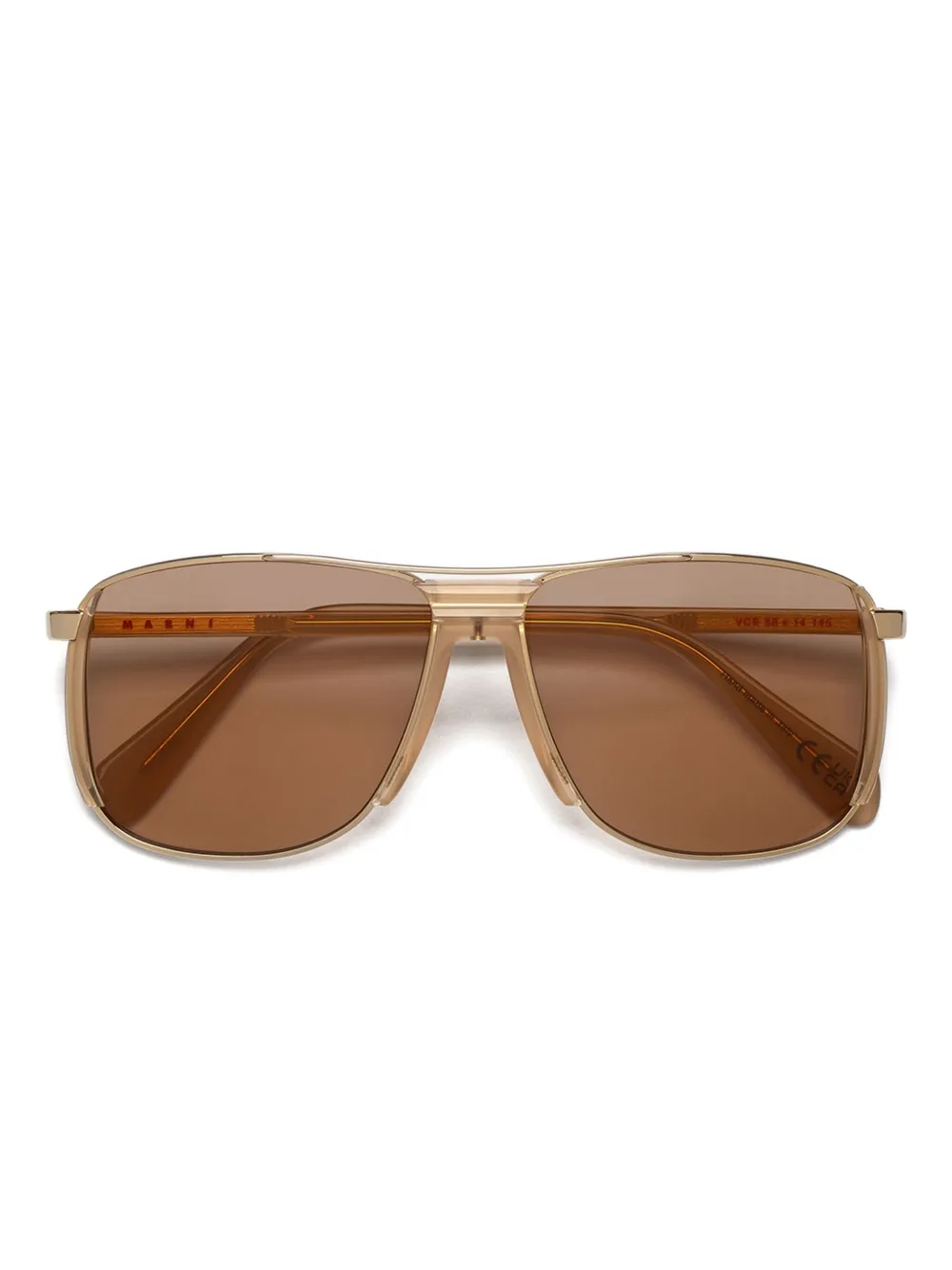 Marni Eyewear Vorluna Sunglasses In Brown