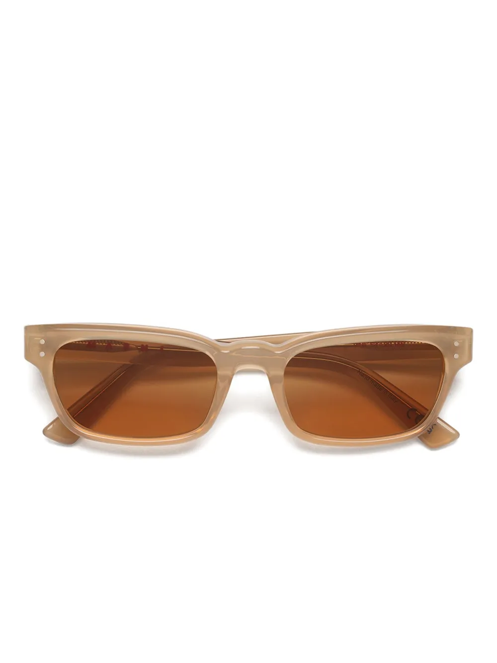 Marni Eyewear Floosa Rectangle-frame Sunglasses In Brown