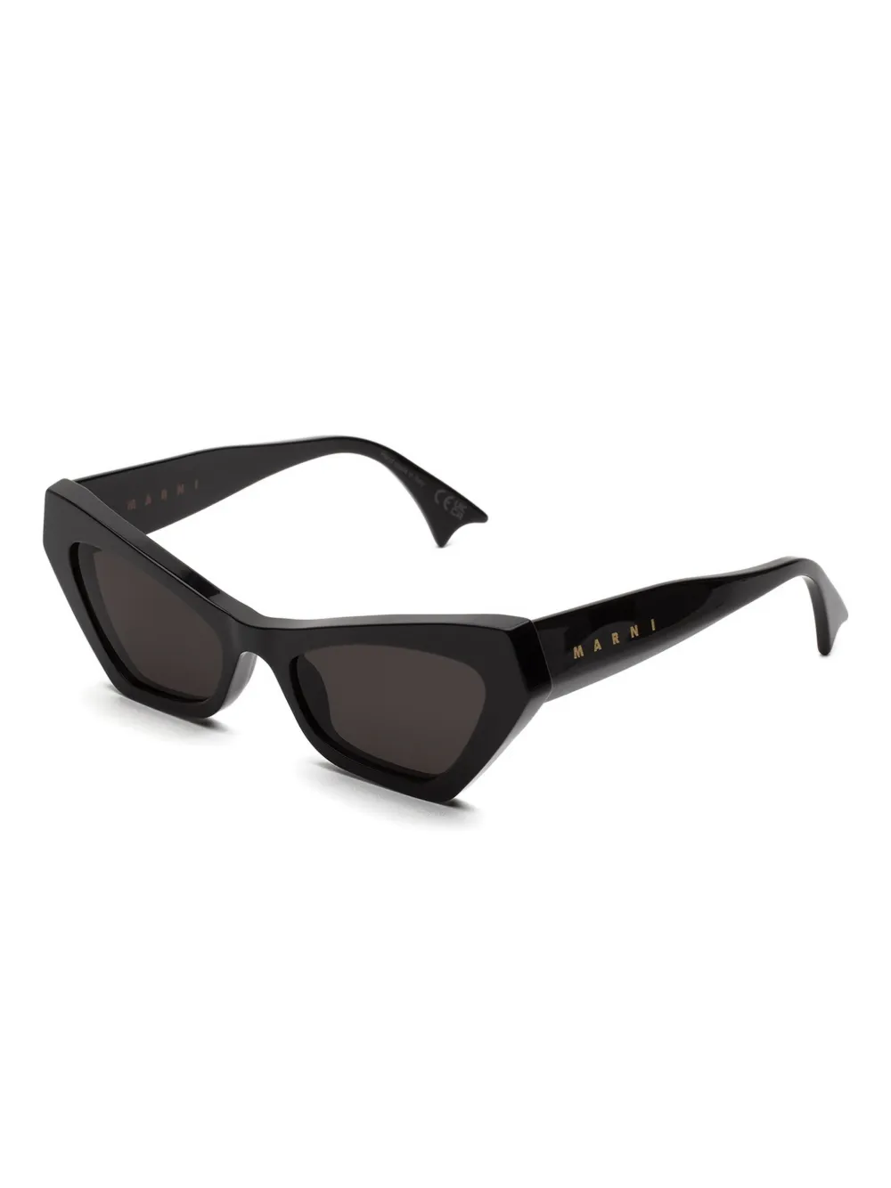 Marni Eyewear Zelaryth zonnebril met cat-eye montuur - Zwart