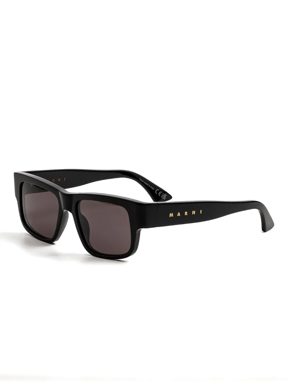 Marni Eyewear square frame sunglasses - Zwart