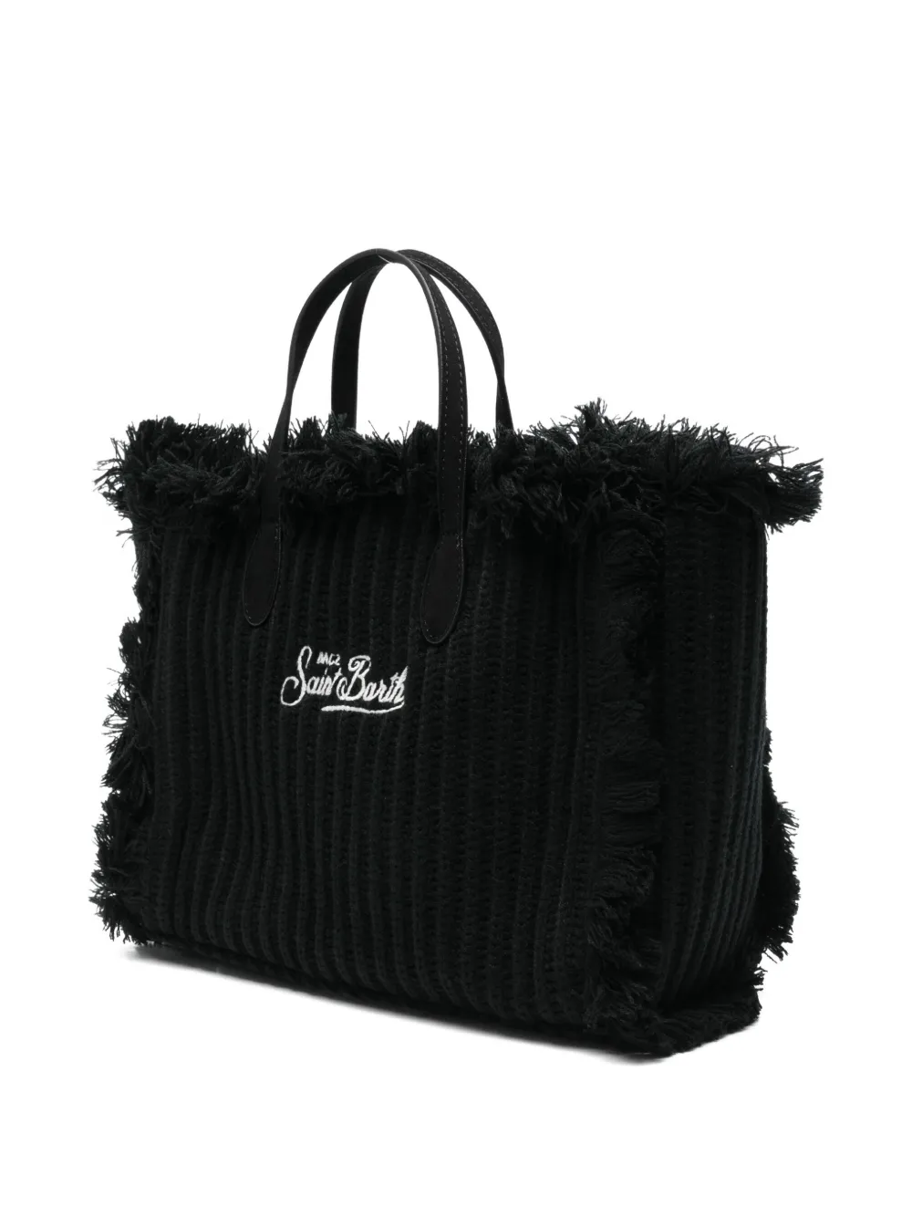 Mc2 Saint Barth Colette Wool Tote Bag In Pink