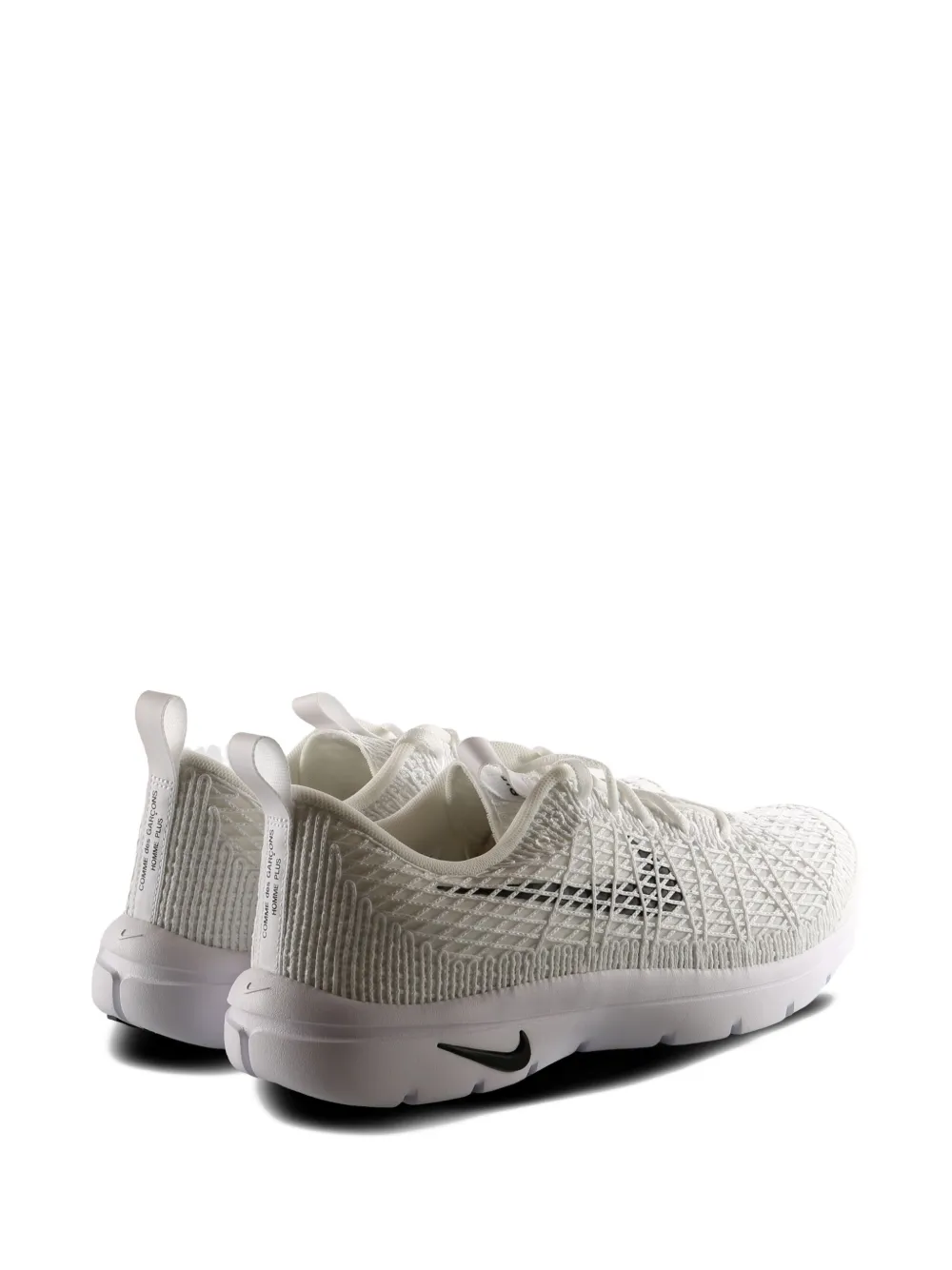 Comme des Garçons Homme Plus x Nike Air sneakers met logodetail Wit