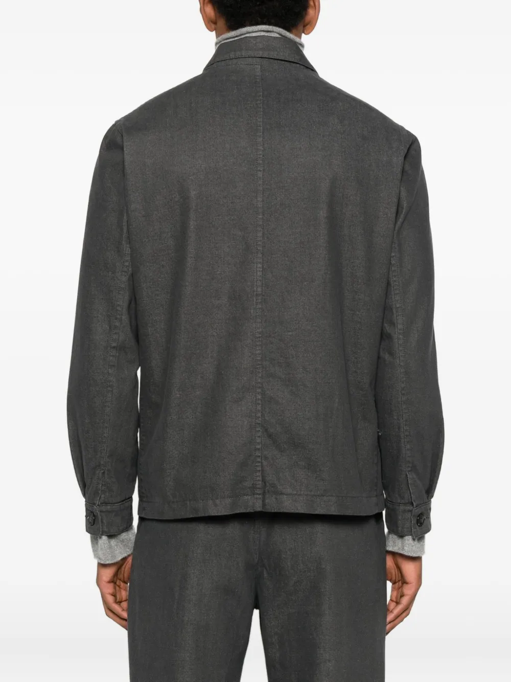 Original Vintage Style buttoned-fastening Jacket | Grey | FARFETCH ZA