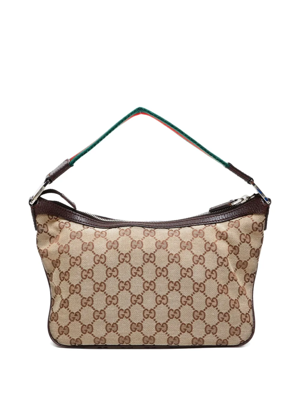 Gucci Pre-Owned 2000-2020s GG canvas schoudertas - Beige