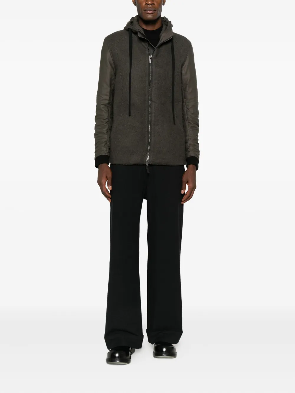 Layer Zero panelled hooded jacket | Hooded Jackets | Image 2