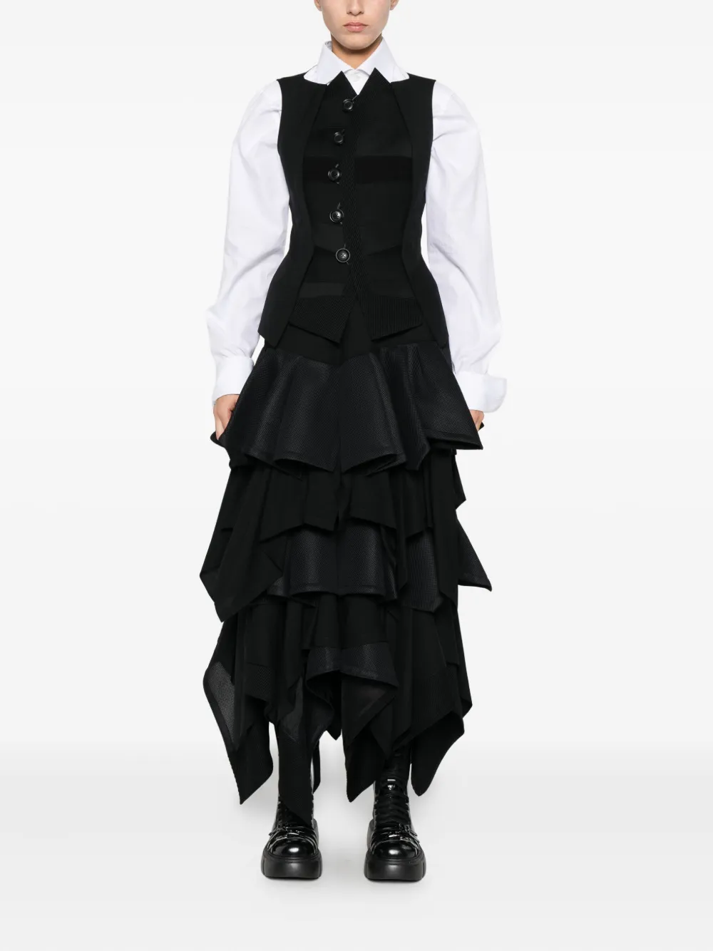 Shiro Sakai button-fastening waistcoat | Waistcoats & Gilets | Image 2