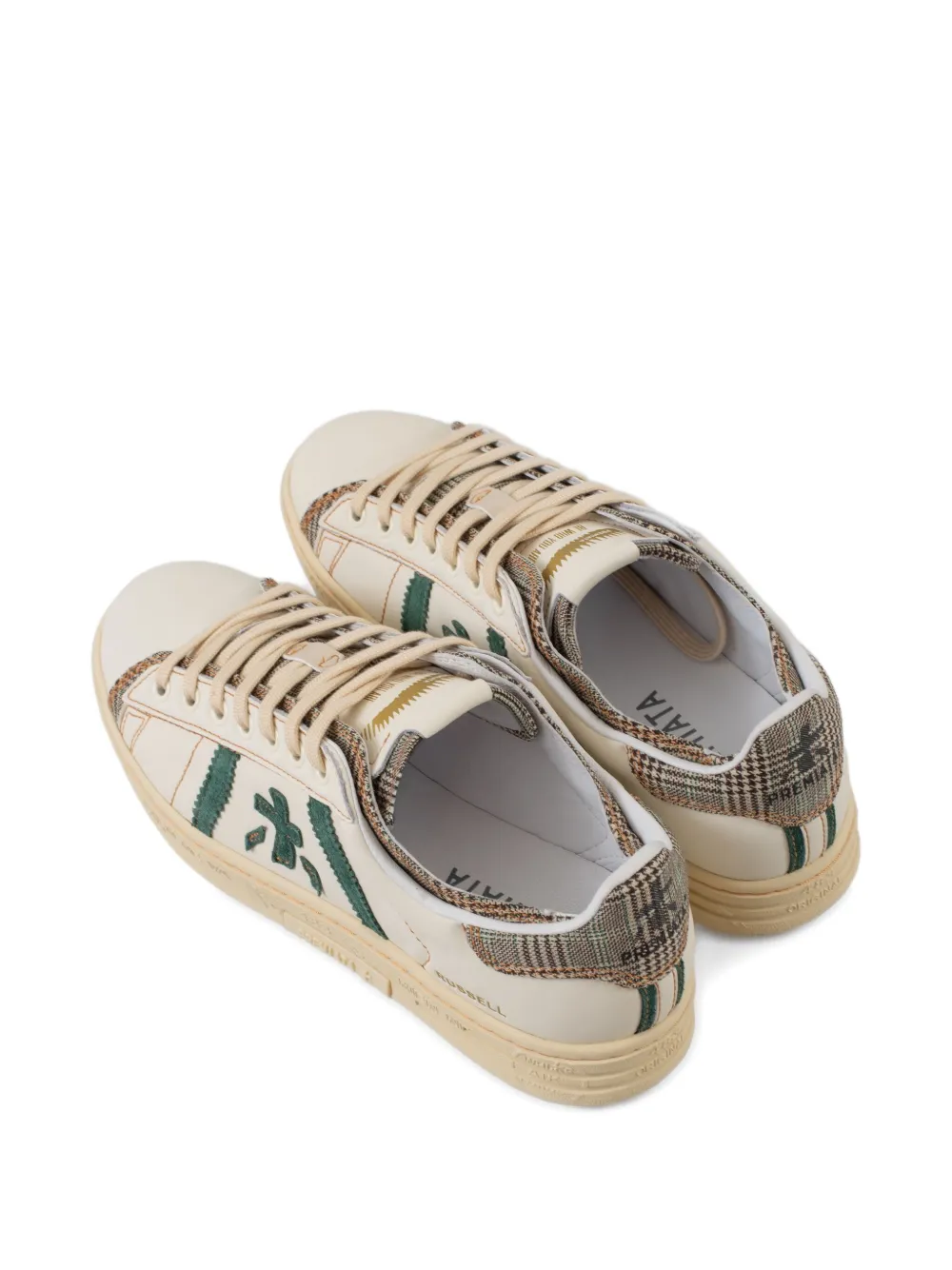 Premiata Russell 7833 sneakers met applicatie Beige
