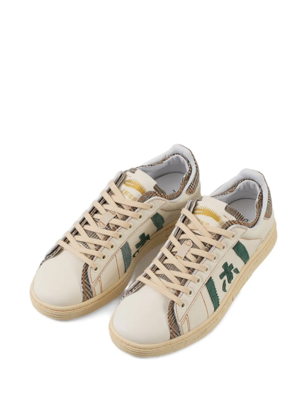 Premiata Russell 7833 sneakers met applicatie Beige