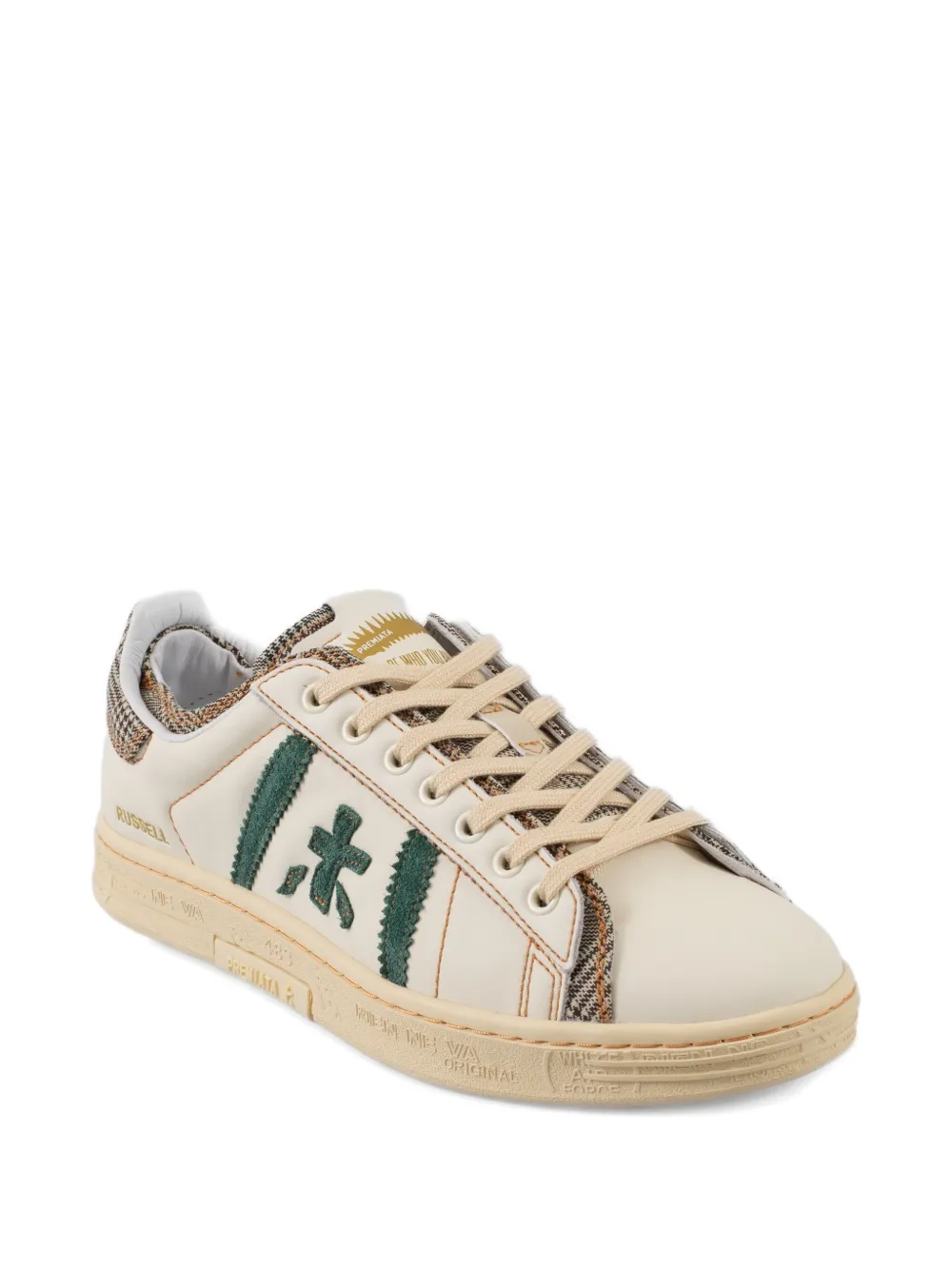 Premiata Russell 7833 sneakers met applicatie Beige