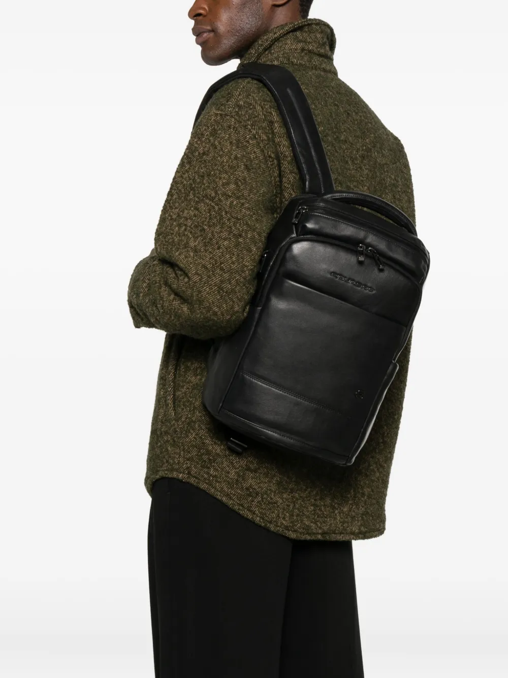PIQUADRO mochila de piel con cierre | Image 2