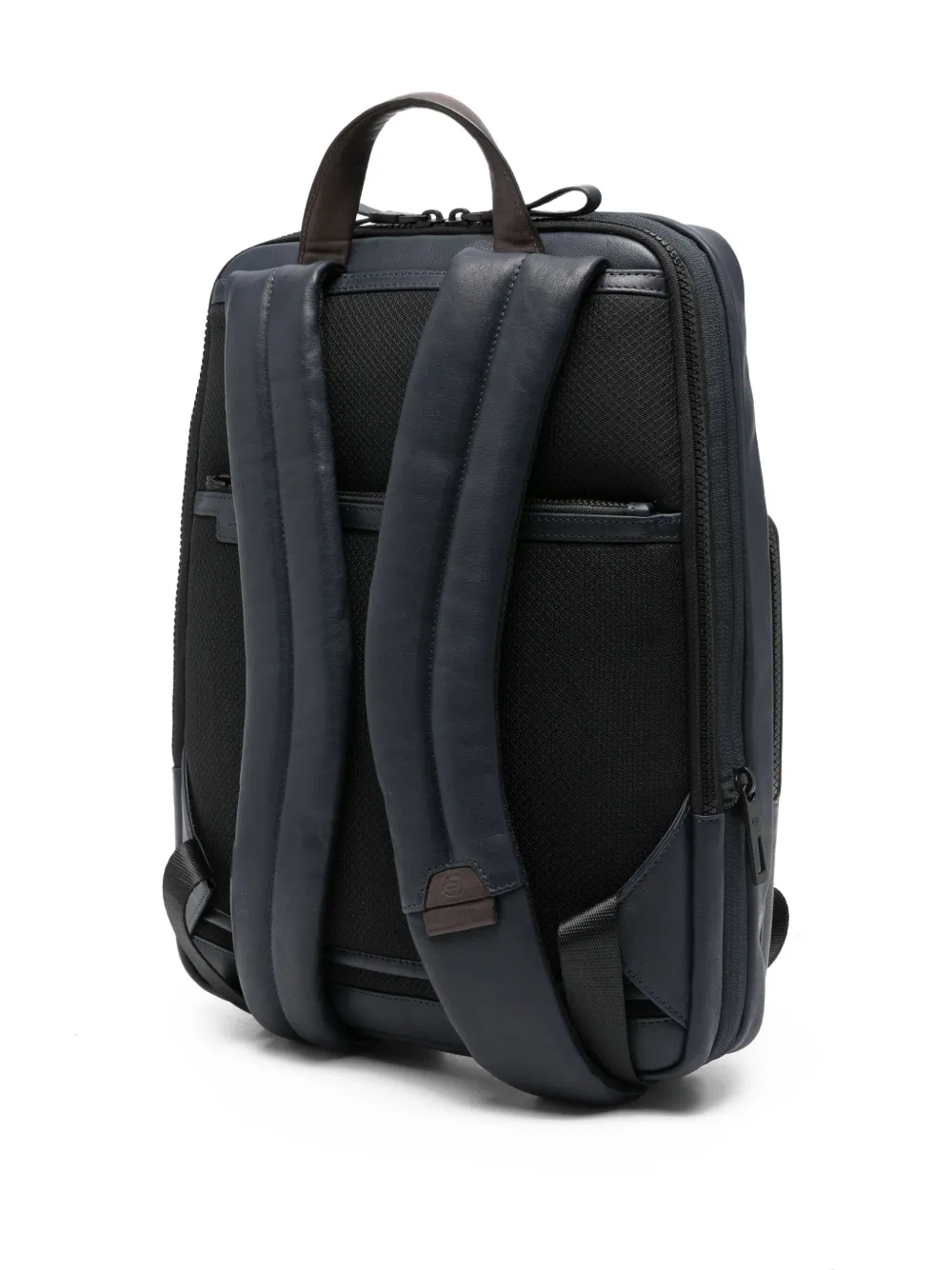 PIQUADRO Rugzak met logoplakkaat Bruin