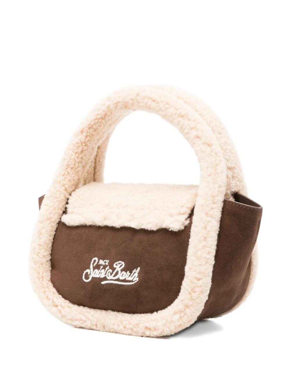 Mc2 Saint Barth Gilda Shoulder Bag In Brown