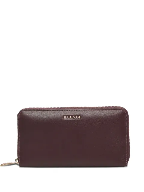 BIASIA logo-lettering wallet