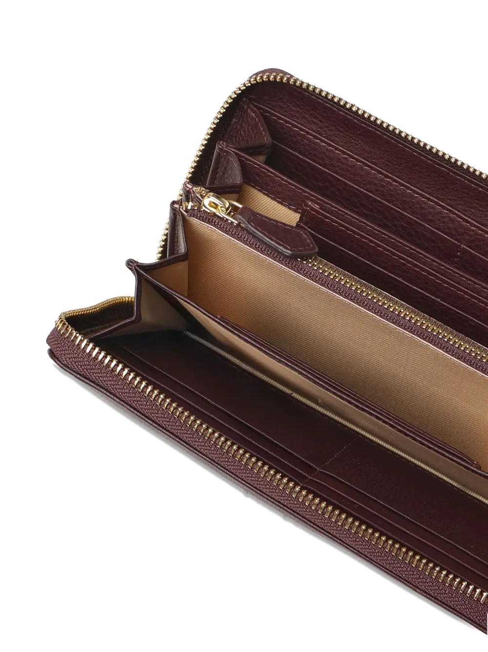 Biasia Logo-lettering Wallet In Brown