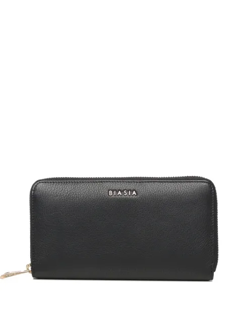 BIASIA logo-lettering wallet