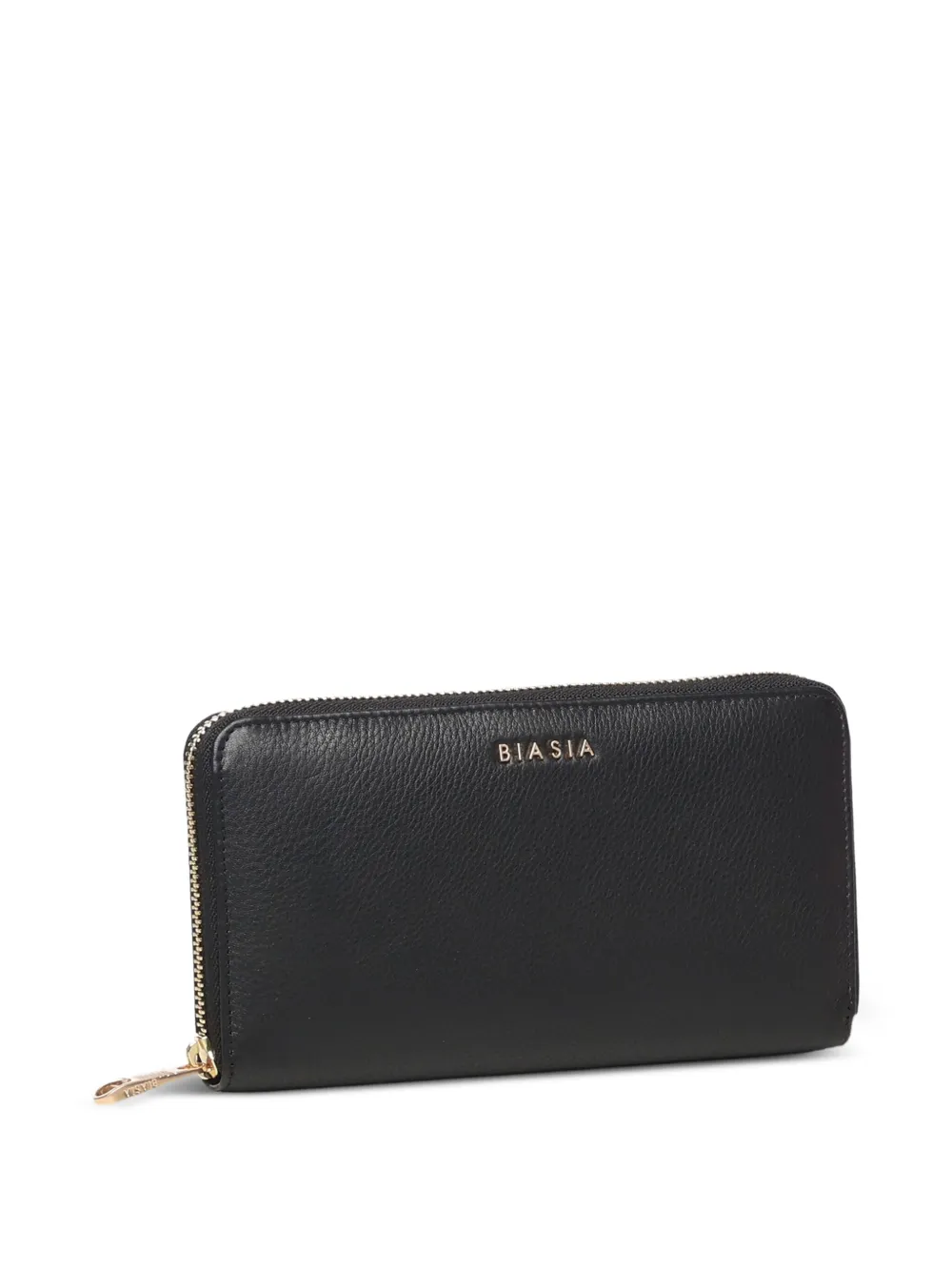  Biasia Logo-lettering Wallet - Black 