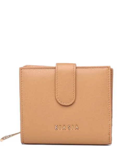 BIASIA logo-lettering wallet