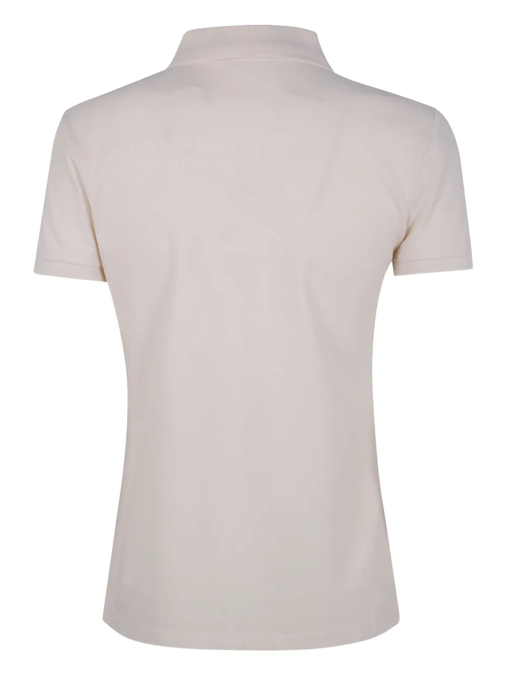 Lauren Ralph Lauren logo-embroidered polo top - Beige