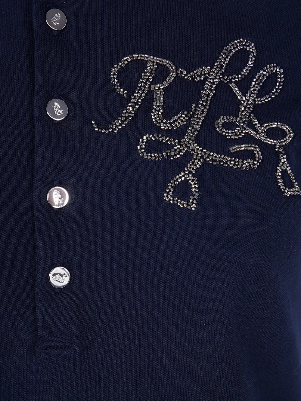 Lauren Ralph Lauren Polotop met geborduurd logo Blauw