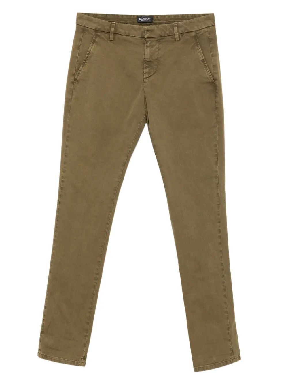 DONDUP Gaubert flat-front chinos | Green | Image 1