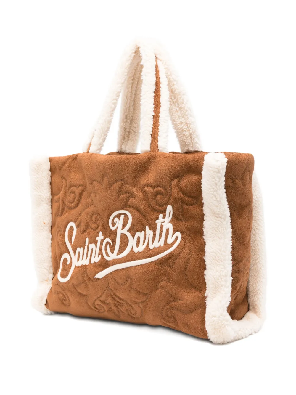 Mc2 Saint Barth Vanity Tote Bag In Brown