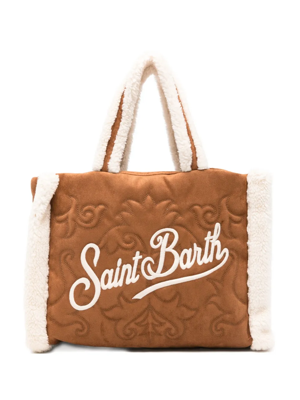 Mc2 Saint Barth Vanity Tote Bag In Brown
